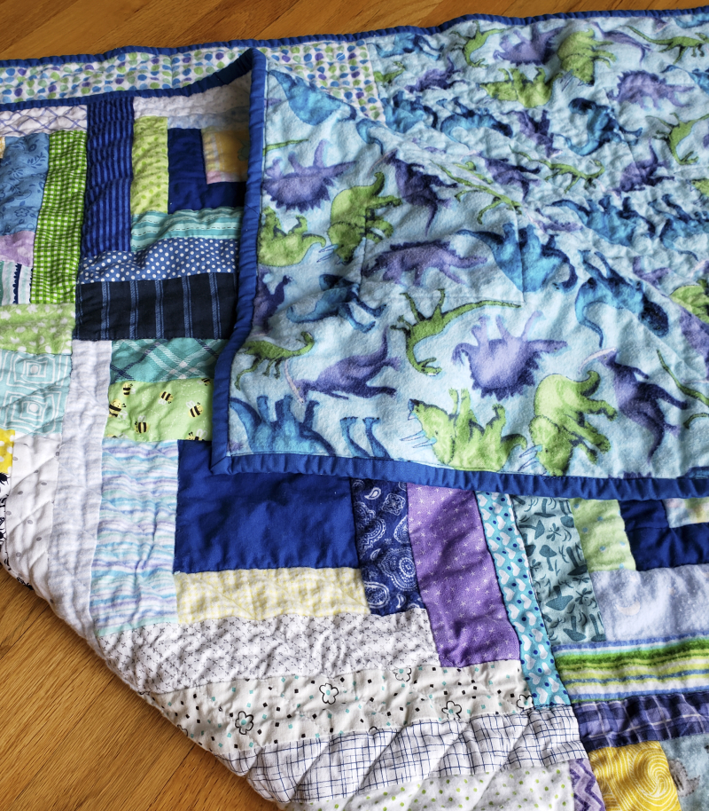 Midnight feeding font and back